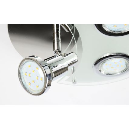 Briloner 2228-038 - LED Oświetlenie punktowe SPLASH 3xGU10/3W/230V