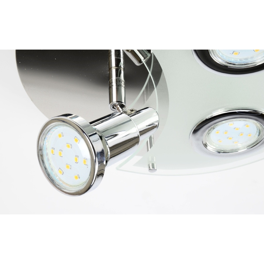 Briloner 2228-038 - LED Oświetlenie punktowe SPLASH 3xGU10/3W/230V