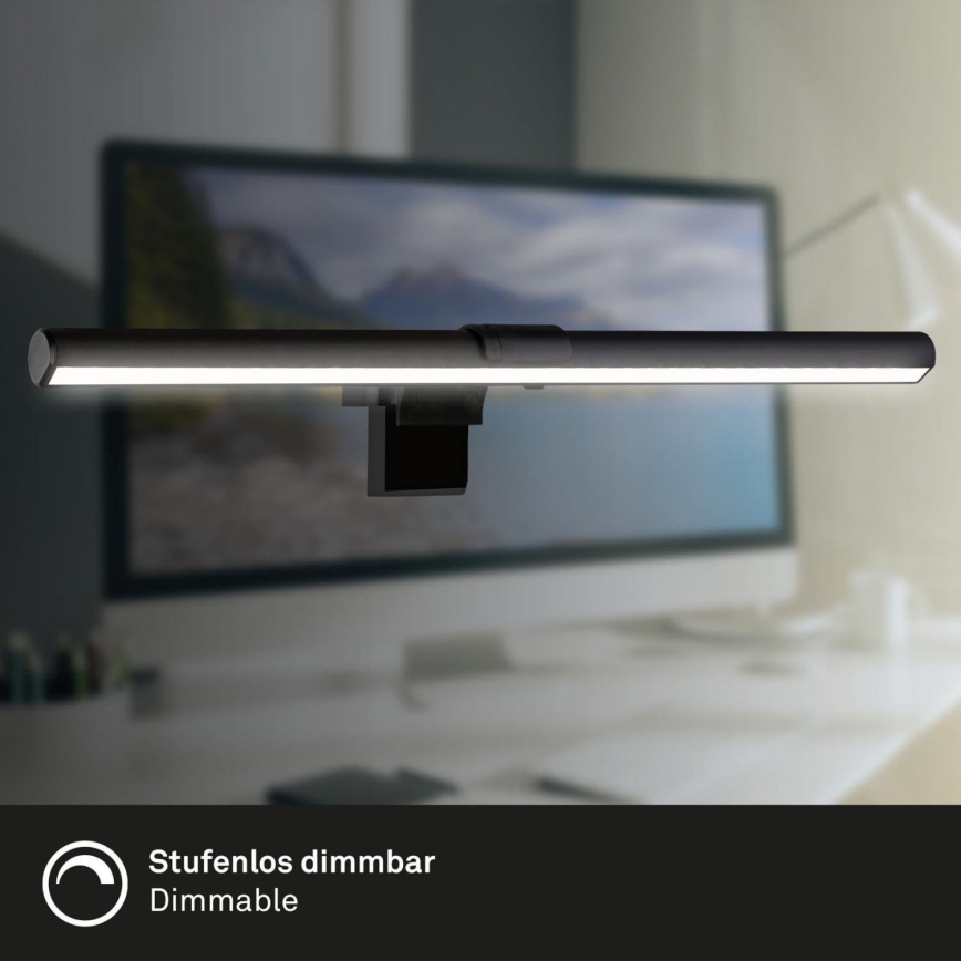 Briloner 2303-015 - LED  Ściemnialne oświetlenie monitora LED/3,5W/230V 2700/4000/6500K