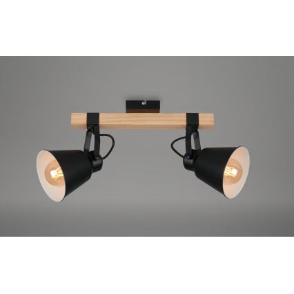 Briloner 2406-025 - Oświetlenie punktowe 2xE27/40W/230V