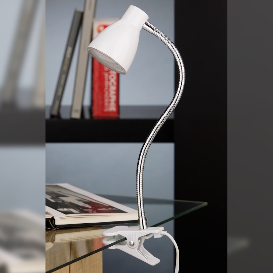 Briloner 2615-016P - LED Lampa z klipsem GRIP LED/2,5W/230V biała