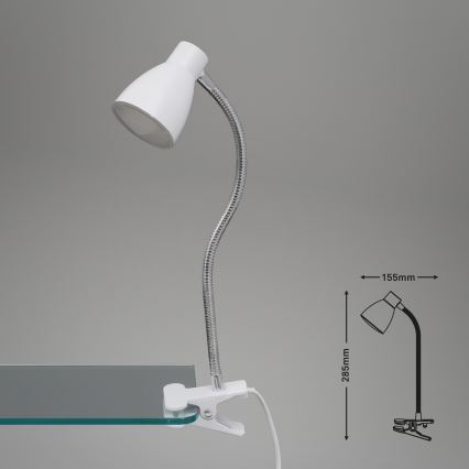 Briloner 2615-016P - LED Lampa z klipsem GRIP LED/2,5W/230V biała
