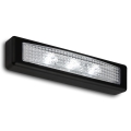 Briloner 2689-035 - LED Dotykowa lampa orientacyjna LERO LED/0,18W/3xAAA czarna