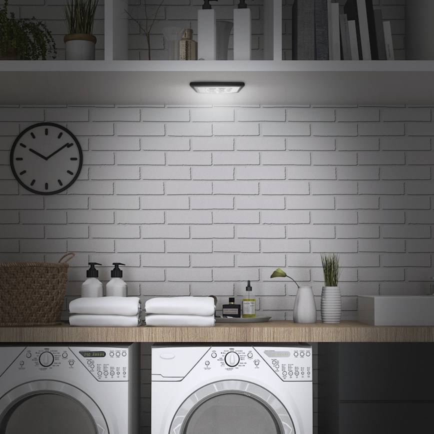 Briloner 2689-035 - LED Dotykowa lampa orientacyjna LERO LED/0,18W/3xAAA czarna