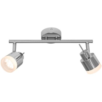 Briloner 2733-028 - LED Łazienkowe oświetlenie punktowe SPLASH 2xLED/4W/230V IP44