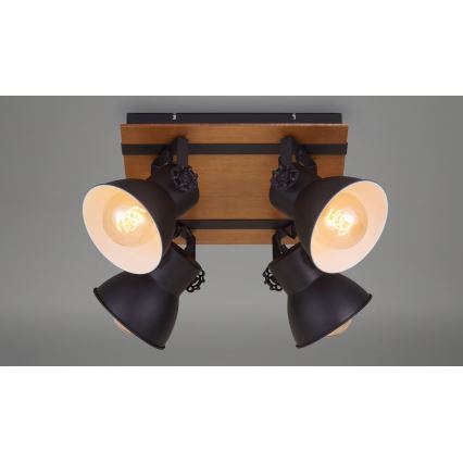 Briloner 2742-045 - Oświetlenie punktowe 4xE27/40W/230V