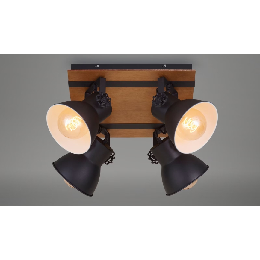 Briloner 2742-045 - Oświetlenie punktowe 4xE27/40W/230V