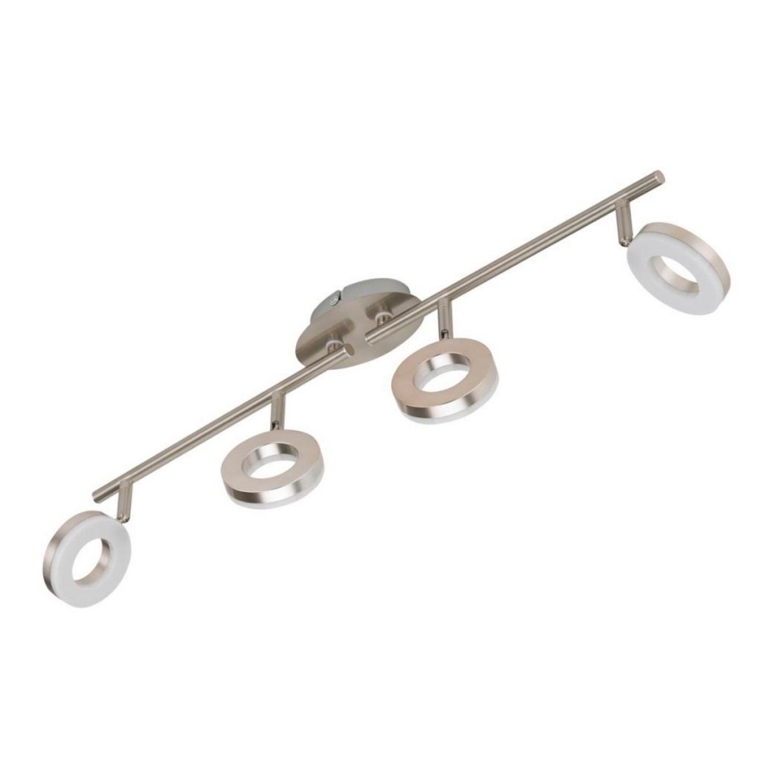 Briloner 2749-042 - LED Oświetlenie punktowe CIRCLE 4xLED/4W/230V