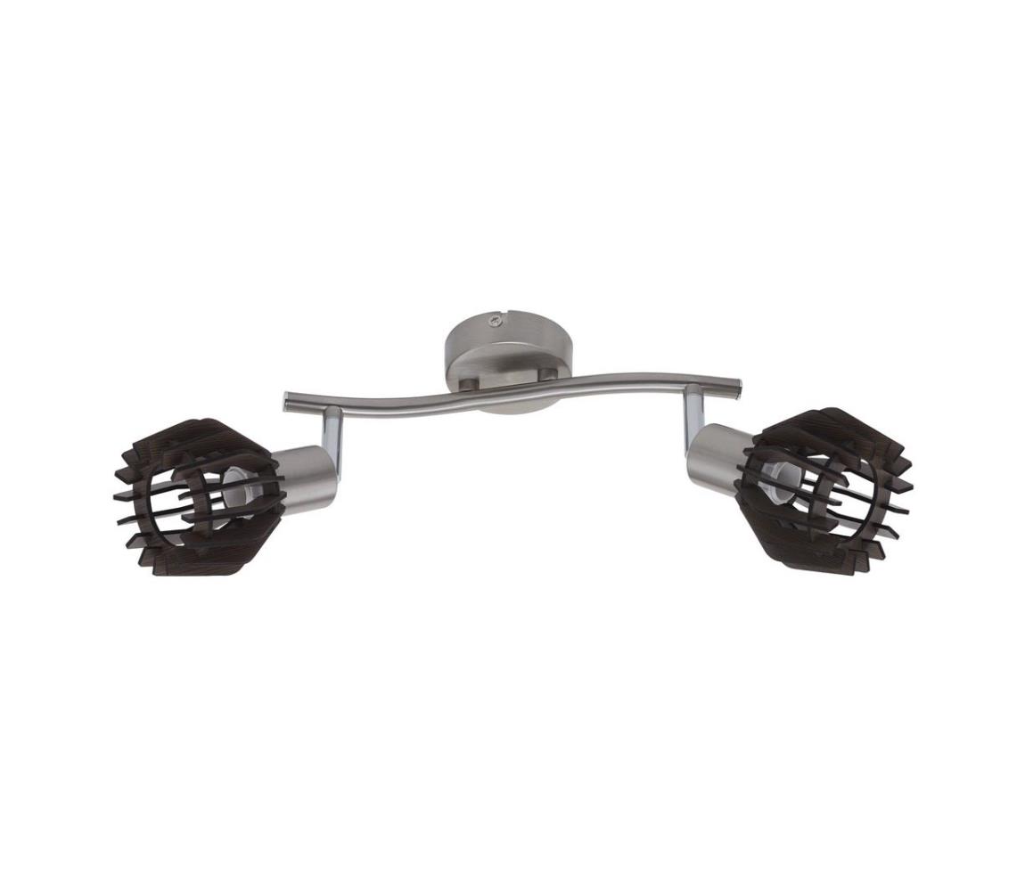 Briloner 2812-022 - Oświetlenie punktowe NATURE 2xE14/5,5W/230V