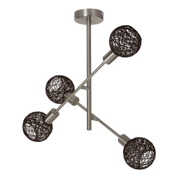 Briloner 2815-042 - Żyrandol NATURE 4xE14/5,5W/230V