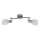 Briloner 2826-022 - Oświetlenie punktowe SPOT 2xE14/6W/230V matowy chrom