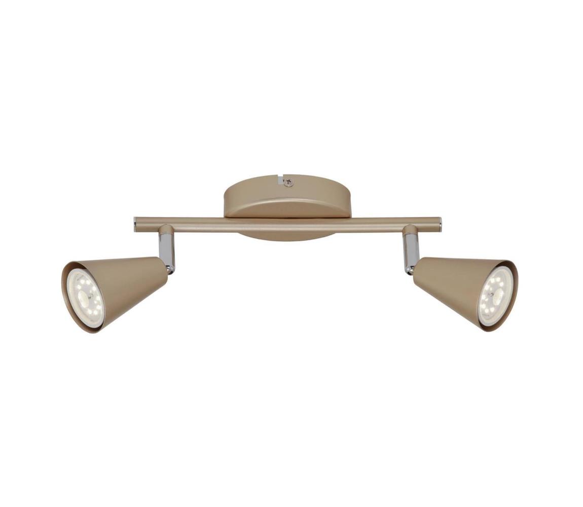 Briloner 2849-027 - LED Oświetlenie punktowe GOLD BASIC 2xGU10/5W/230V
