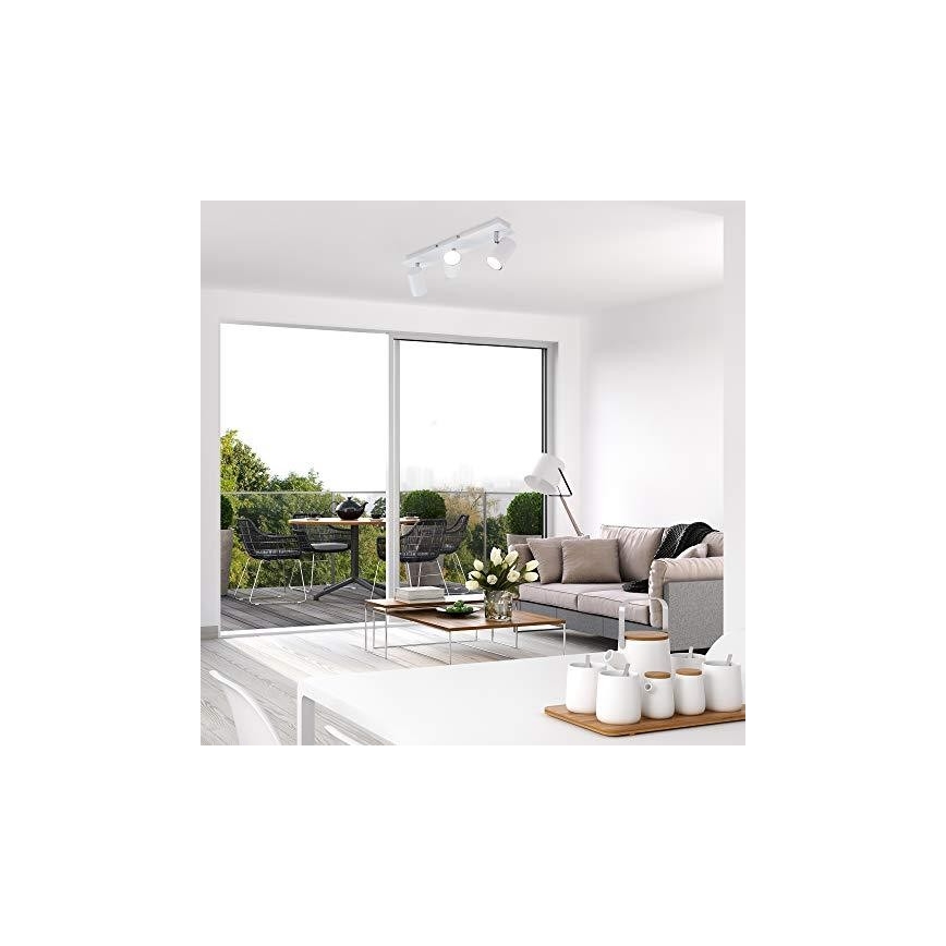 Briloner 2857-036 - Reflektor SPOT 3xGU10/40W/230V biały