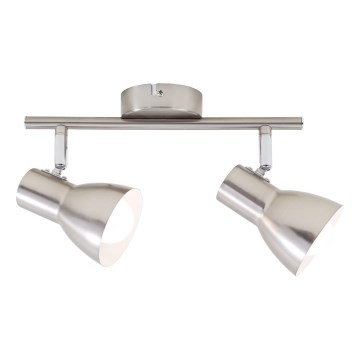 Briloner 2860-022 - Oświetlenie punktowe 2xE14/25W/230V