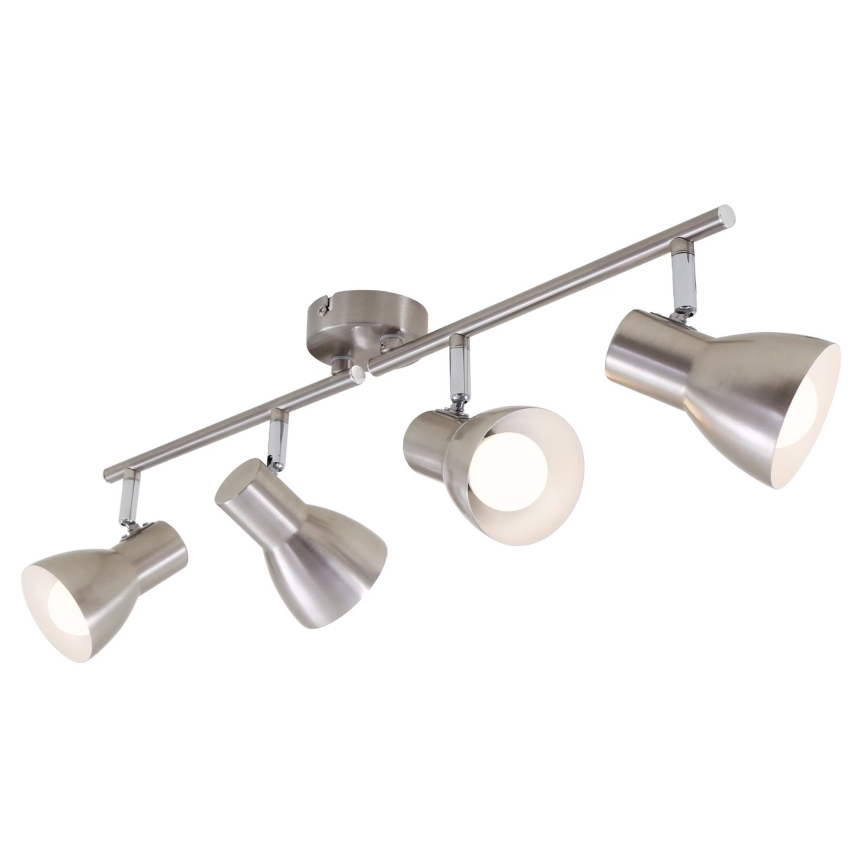 Briloner 2860-042 - Oświetlenie punktowe 4xE14/25W/230V