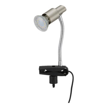 Briloner 2877-012P - LED Lampa stołowa z klipsem SIMPLE 1xGU10/3W/230V