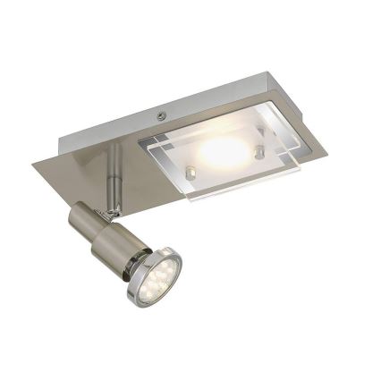 Briloner 2879-022 - LED Oświetlenie sufitowe COMBINATA 1xGU10/3W + LED/5W/230V