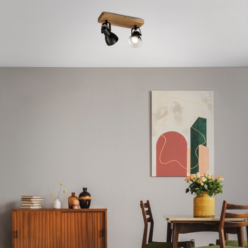 Briloner 2902-025 - Oświetlenie punktowe SPOT 2xGU10/35W/230V