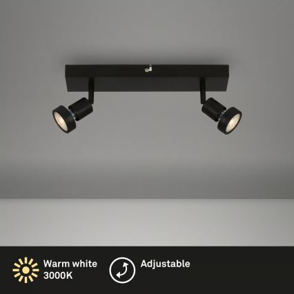 Briloner 2926-025 - Oprawa punktowa LED 2xGU10/4,9W/230V