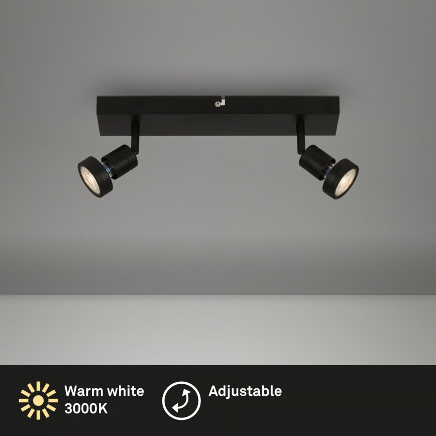 Briloner 2926-025 - Oprawa punktowa LED 2xGU10/4,9W/230V