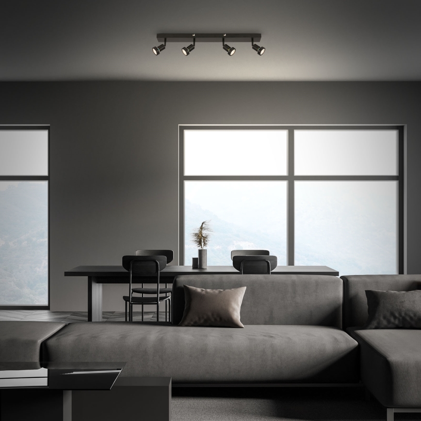 Briloner 2926-045 - Punktowa oprawa LED 4xGU10/4,9W/230V