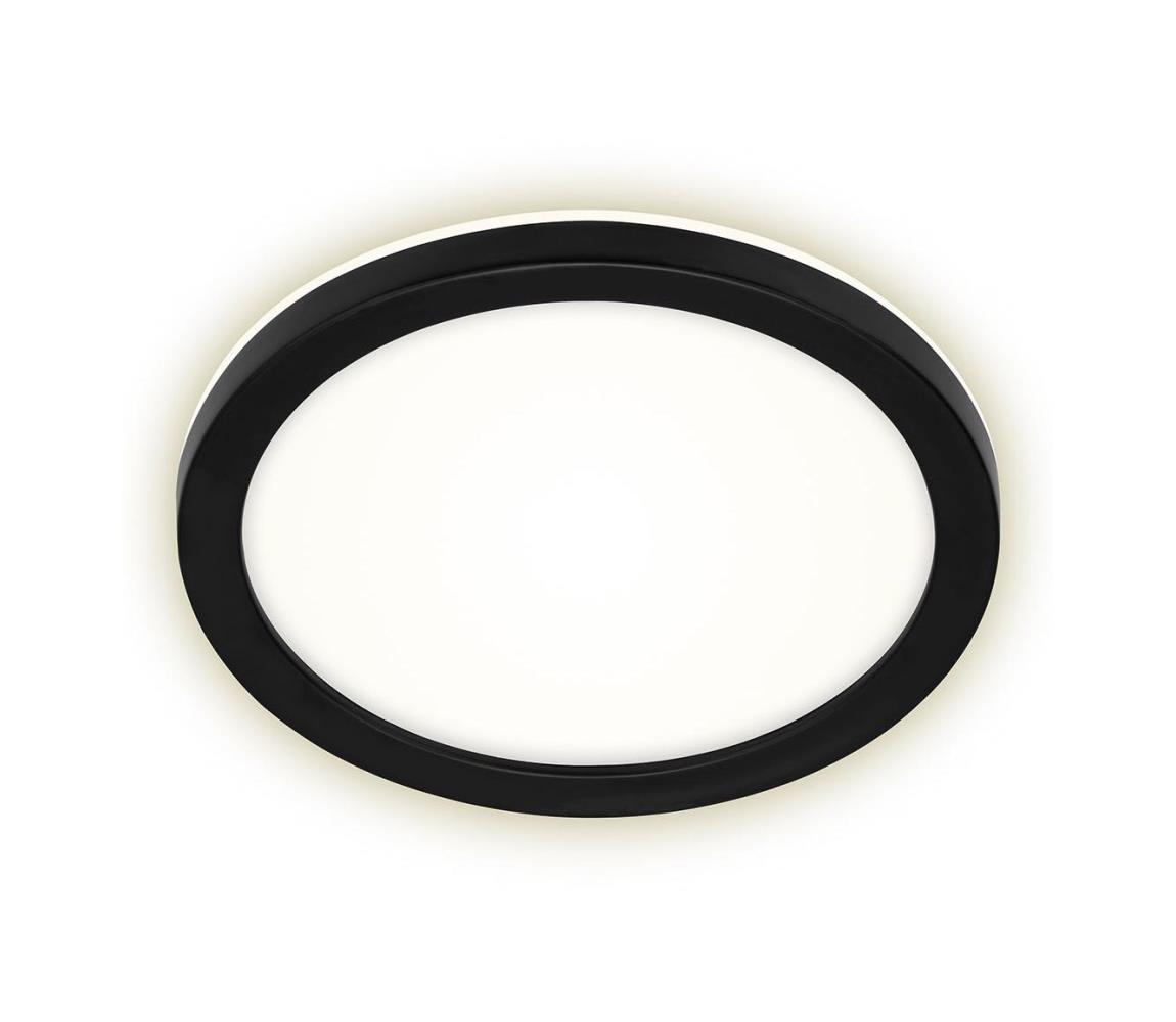 Briloner 3008-015 - LED Plafon LED/8W/230V śr. 21 cm czarny IP44