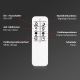 Briloner 3013-015 - LED Ściemnialny żyrandol natynkowy FRAME LED/40W/230V 2700-6500K + pilot zdalnego sterowania