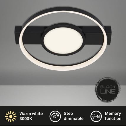 Briloner 3026-015 - LED Plafon ściemnialny FRAME LED/33W/230V