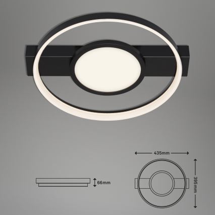 Briloner 3026-015 - LED Plafon ściemnialny FRAME LED/33W/230V