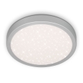 Briloner 3048-014 - LED Plafon RUNA LED/18W/230V srebrny