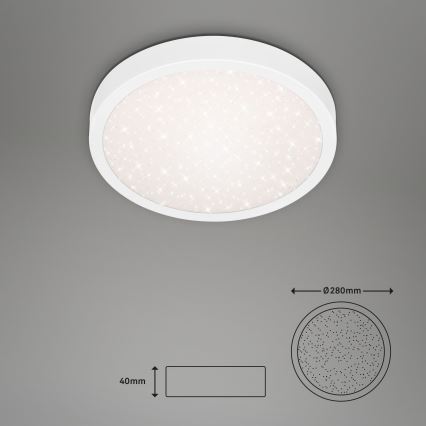 Briloner 3048-016 - LED Plafon RUNA LED/18W/230V białay