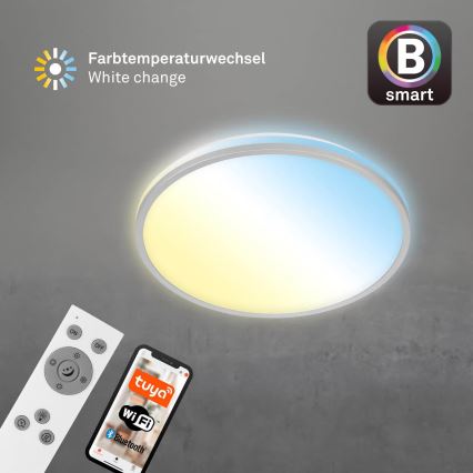 Briloner 3064-014 - LED Ściemnialna oprawa sufitowa IVY LED/24W/230V Wi‑Fi Tuya śr. 33,3 cm + pilot zdalnego sterowania