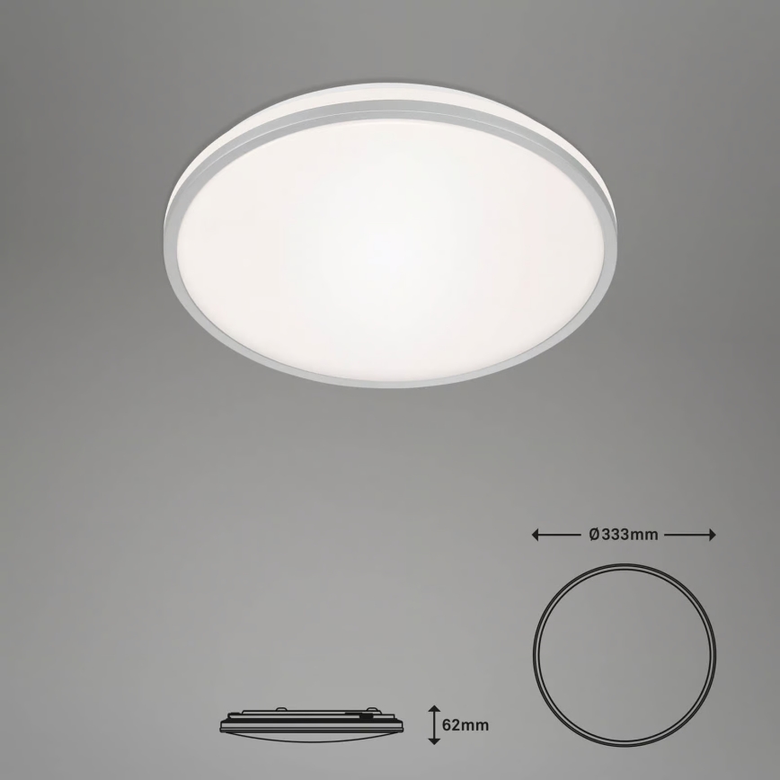 Briloner 3064-014 - LED Ściemnialna oprawa sufitowa IVY LED/24W/230V Wi‑Fi Tuya śr. 33,3 cm + pilot zdalnego sterowania