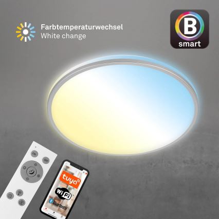 Briloner 3065-014 - LED ściemnialna lampa sufitowa IVY LED/42W/230V Wi-Fi Tuya śr. 49 cm + pilot zdalnego sterowania