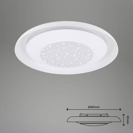 Briloner 3066-016 - LED Lampa sufitowa STARRY SKY LED/12W/230V