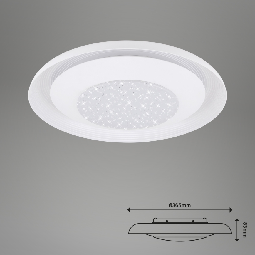 Briloner 3066-016 - LED Lampa sufitowa STARRY SKY LED/12W/230V