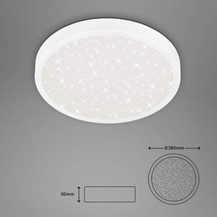 Briloner 3071-016 - LED Plafon RUNA LED/24W/230V 4000K śr. 38 cm biały