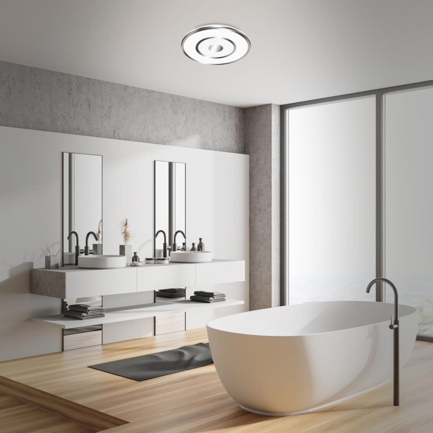 Briloner 3083-018 - LED Ściemnialny plafon łazienkowy COOL&COSY LED/24W/230V IP44