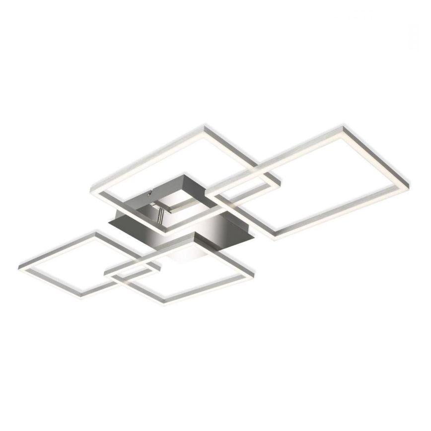 Briloner 3091-018 - LED Plafon ściemnialny FRAME LED/30W/230V chrom błyszczący