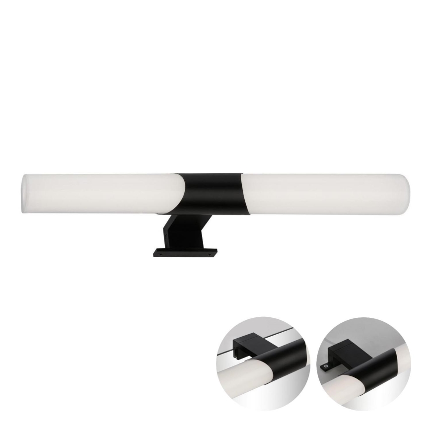 Briloner 3113-115 - LED Łazienkowe oświetlenie lustra LED/12W/230V IP44 47 cm czarne