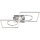 Briloner 3135-018 - LED Plafon ściemnialny FRAME LED/43,8W/230V 3000K