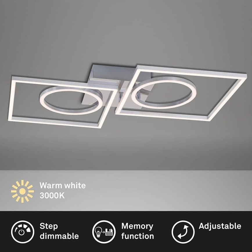 Briloner 3135-018 - LED Plafon ściemnialny FRAME LED/43,8W/230V 3000K