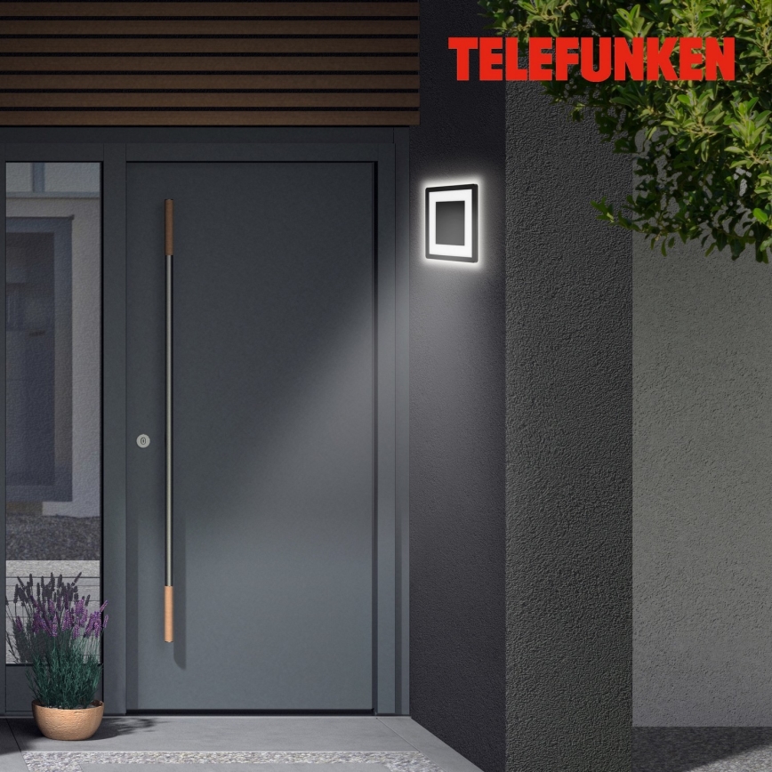 Briloner 315905TF - LED Kinkiet zewnętrzny LED/15W/230V IP44 4000K czarny