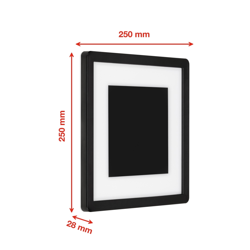 Briloner 315905TF - LED Kinkiet zewnętrzny LED/15W/230V IP44 4000K czarny