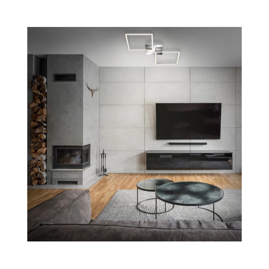 Briloner 3192-018 - LED Plafon FRAMES 2xLED/16W/230V