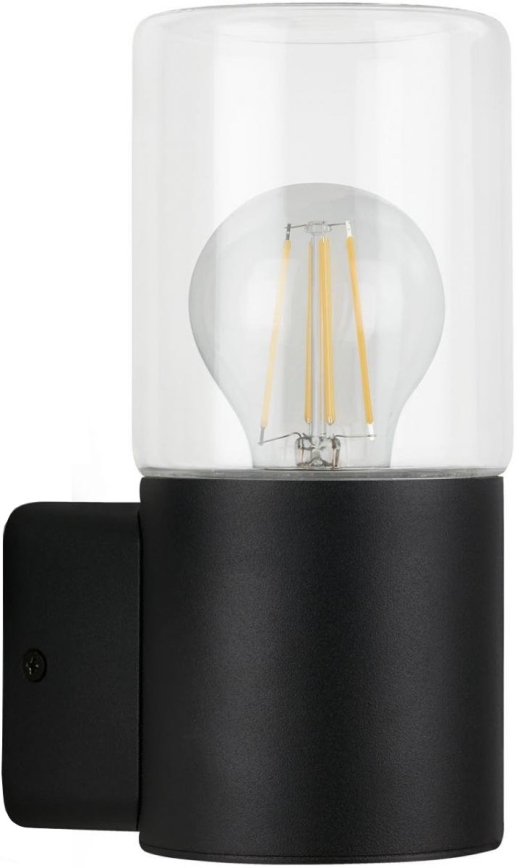 Briloner 320505TF - Kinkiet zewnętrzny 1xE27/12W/230V IP44 czarny