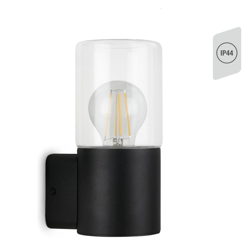 Briloner 320505TF - Kinkiet zewnętrzny 1xE27/12W/230V IP44 czarny