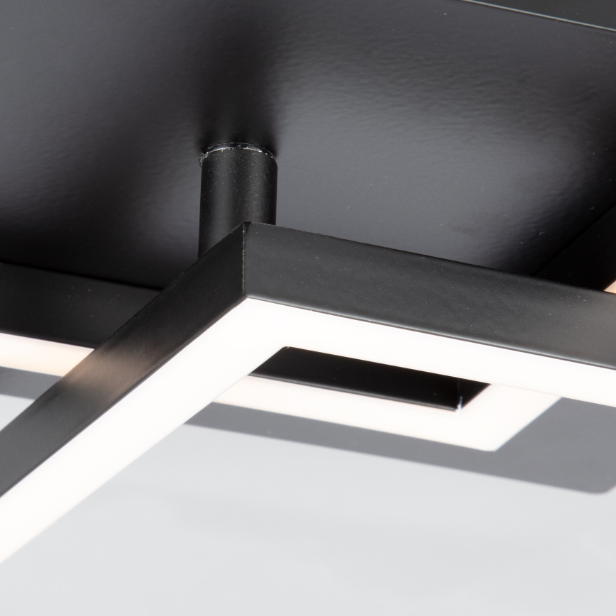 Briloner 3210-015 - LED Plafon ściemnialny FRAME 2xLED/11W/230V czarny