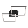 Briloner 3210-015 - LED regulowane oświetlenie sufitowe FRAME 2xLED/11W/230V czarne