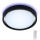 Briloner 3227-015 - LED RGB ściemnialna lampa sufitowa z czujnikiem TALENA LED/24W/230V czarna + pilot do zdalnego sterowania
